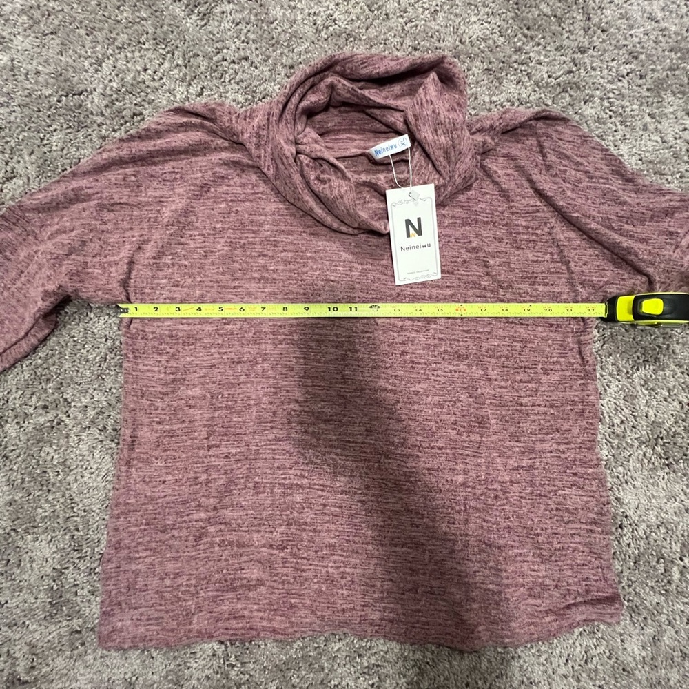 NWT Women’s Cowl neck sweater - Picture 3 of 8
